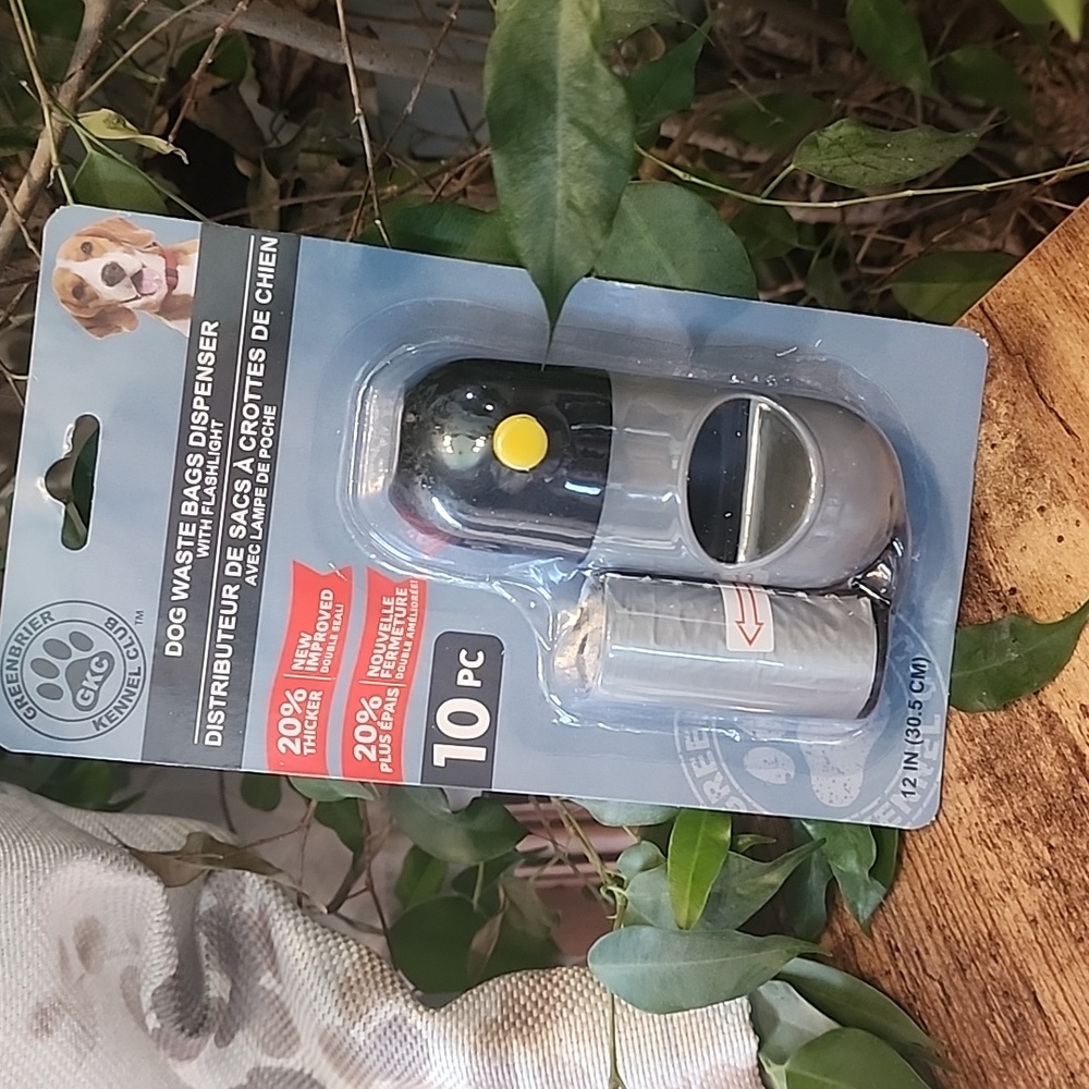 SALE⚡️Dog poop waste Bag Dispenser with Flashlight